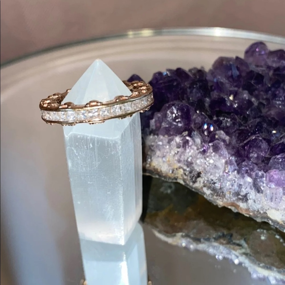 Disney Rose Gold Eternity Ring